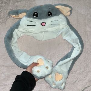 Japan cute bunny hood/hat